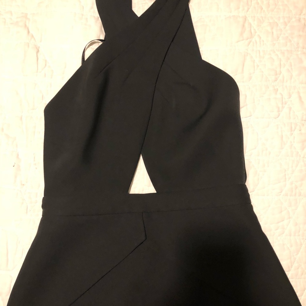 BGBGMAXAZRIA REMMIE OPEN BACK PEPLUM - Picture 3 of 4